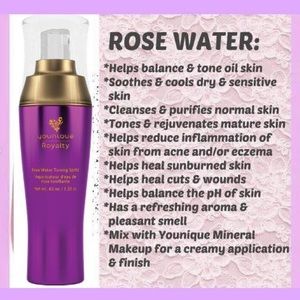 Rose water